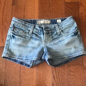 BKE "Starlite" jean shorts